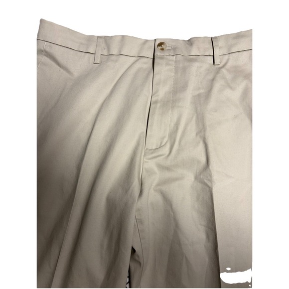 Dockers Mens Khaki Pants W36 L30 Flex Comfort Classic Fit Beige - Picture 2 of 6